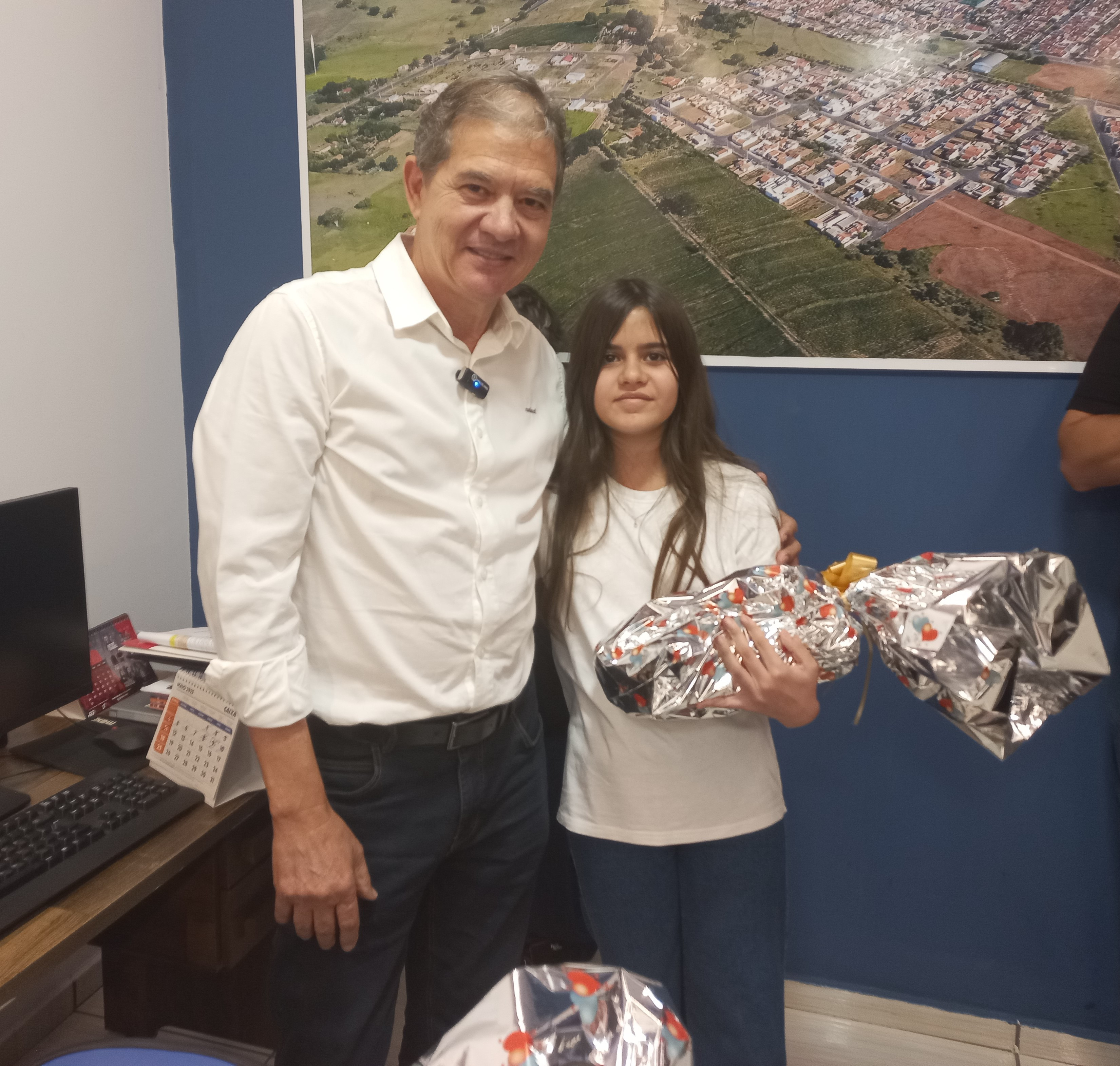 Foto 3: Premiação da Olimpíada Civap de Língua Portuguesa e Matemática 