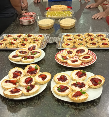 Foto 9: Curso de sobremesas natalinas é realizado pela primeira vez em Quatá