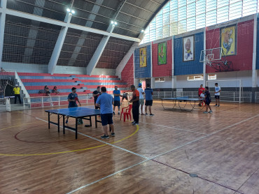 Foto 3: Torneio de Tênis de Mesa é realizado em Quatá