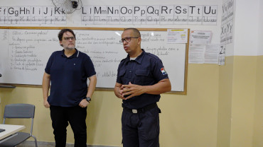 Foto 16: Guarda Municipal de Quatá realiza visita à Escola Chiquinho
