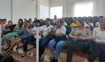 Foto 27: Palestra sobre Aleitamento Materno