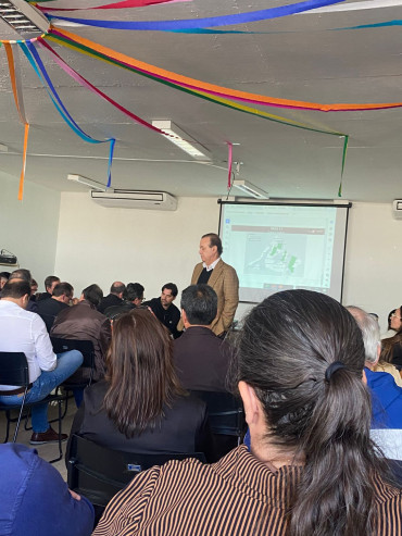 Foto 1: Quatá participa de reunião com o Secretário Estadual de Saúde em Presidente Prudente