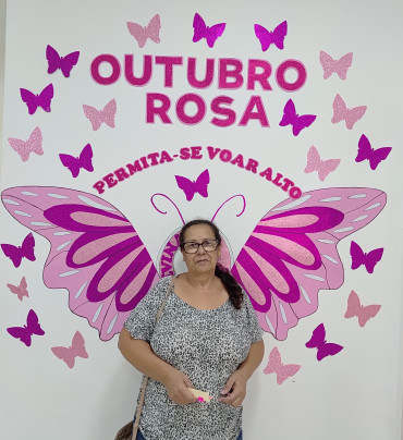 Foto 46: Saúde realiza ações alusivas a Campanha do outubro Rosa