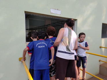 Foto 8: Prefeitura de Quatá e Usina Ibéria promovem ação educativa para conservação de aves ameaçadas
