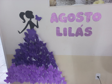 Foto 29: Ação Contra a Violência à Mulher: Agosto Lilás!