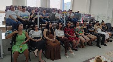 Foto 34: Palestra sobre Aleitamento Materno