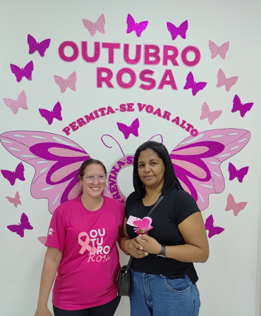 Foto 27: Saúde realiza ações alusivas a Campanha do outubro Rosa