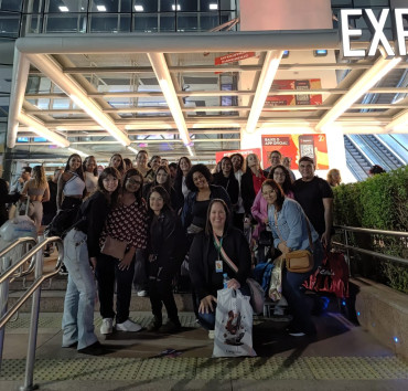 Foto 1: Visita a Beauty Fair em SP