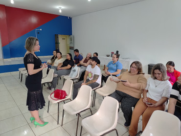 Foto 8: Funcionários participam de capacitação sobre o Estatuto da Criança e do Adolescente e violência sexual