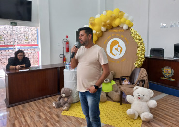 Foto 10: Palestra sobre Aleitamento Materno