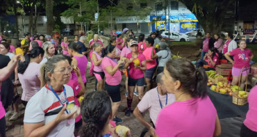 Foto 53: Caminhada e Passeio Ciclístico em prol do Outubro Rosa
