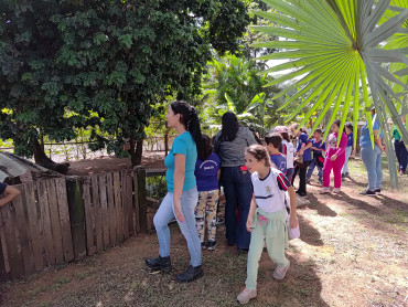 Foto 54: Prefeitura de Quata e Usina Ibéria promovem ação educativa para conservação de aves ameaçadas   