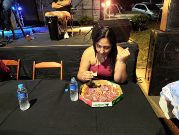 Foto 25: Quatá realiza 1º Concurso: quem Come Mais Pizza e Concurso Arte na Caixa