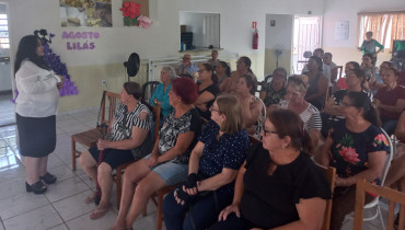 Foto 40: Ação Contra a Violência à Mulher: Agosto Lilás!