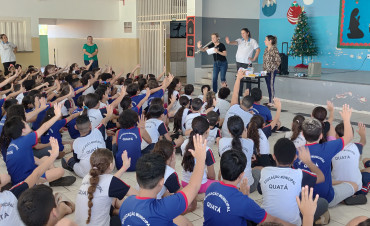 Foto 72: Alunos e usuários recebem orientações sobre prevenção e controle do diabetes 