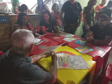 Foto 12: Quatá realiza 1º Concurso: quem Come Mais Pizza e Concurso Arte na Caixa
