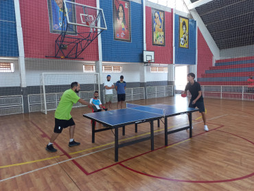 Foto 43: Torneio de Tênis de Mesa é realizado em Quatá