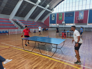 Foto 54: Torneio de Tênis de Mesa é realizado em Quatá