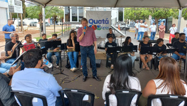 Foto 31: Primeira-dama do Estado de SP, Cristiane Freitas, visita Quatá