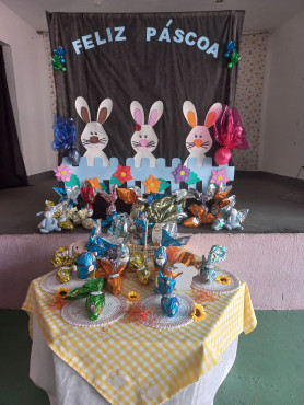 Foto 124: Entrega de Ovos de Páscoa 2025