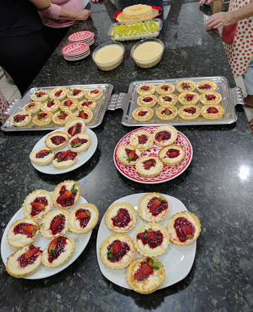 Foto 22: Curso de sobremesas natalinas é realizado pela primeira vez em Quatá