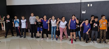 Foto 40: Atividade em comemoração ao Dia da Consciência Negra