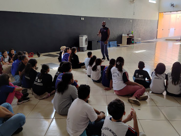 Foto 36: Atividade em comemoração ao Dia da Consciência Negra