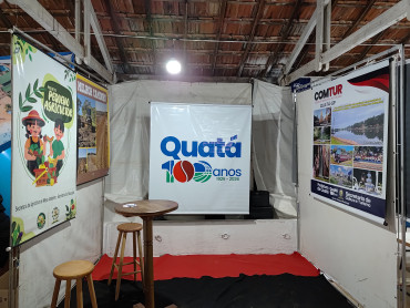 Foto 8: COMTUR de Quatá apresenta município na EXAPIT em Tupã