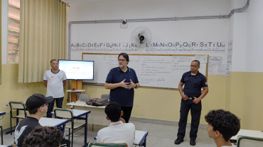 Foto 15: Guarda Municipal de Quatá realiza visita à Escola Chiquinho