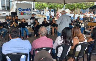 Foto 17: Primeira-dama do Estado de SP, Cristiane Freitas, visita Quatá