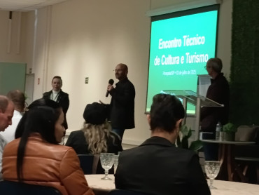 Foto 2: Encontro Técnico de Cultura e Turismo para gestores da Câmara Técnica do CIVAP