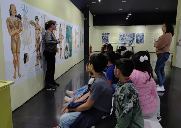 Foto 45: Alunos de Quatá visitam o Museu Índia Vanuíre em Tupã