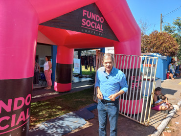 Foto 67: Fundo Social de Solidariedade e Secretaria de Promoção Social realizam Varal Solidário especial de Natal