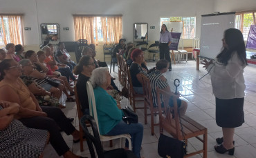 Foto 43: Ação Contra a Violência à Mulher: Agosto Lilás!
