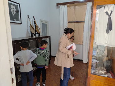 Foto 27: Alunos de Quatá visitam o Museu Índia Vanuíre em Tupã