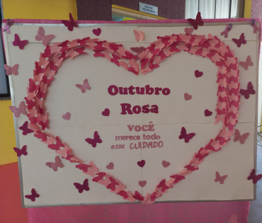 Foto 20: Funcionários de Escolas e Creches recebem ações de prevenção do Outubro Rosa