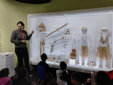 Foto 47: Alunos de Quatá visitam o Museu Índia Vanuíre em Tupã