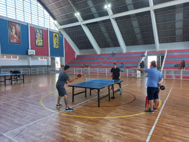 Foto 27: Torneio de Tênis de Mesa é realizado em Quatá