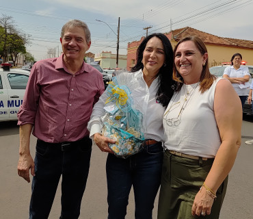Foto 13: Primeira-dama do Estado de SP, Cristiane Freitas, visita Quatá