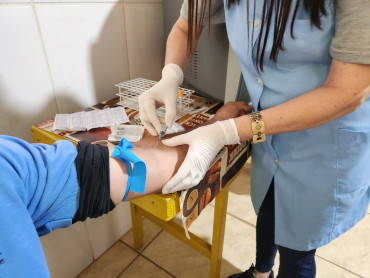 Foto 18: Campanha Novembro Azul: Saúde realiza exames em Funcionários Municipais