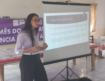 Foto 33: Ação Contra a Violência à Mulher: Agosto Lilás!