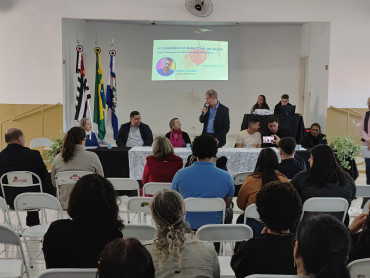 Foto 3: 6ª Conferência Municipal de Saúde reúne comunidade para discutir propostas sobre o SUS em Quatá