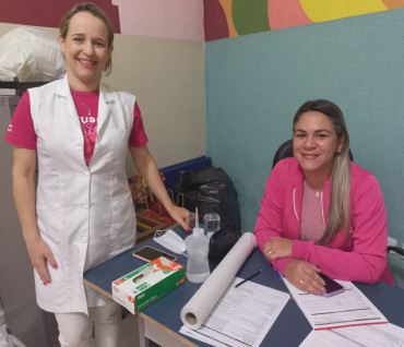 Foto 41: Funcionários de Escolas e Creches recebem ações de prevenção do Outubro Rosa