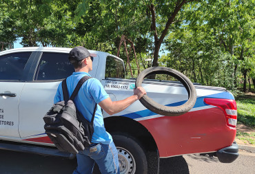 Foto 33: Prefeitura de Quatá realiza mais um arrastão contra a Dengue e Escorpião
