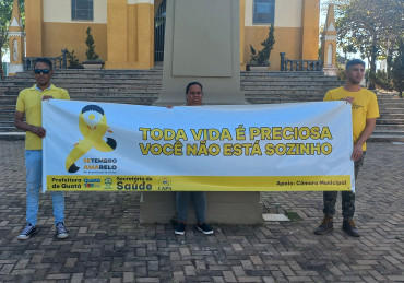 Foto 77: Setembro Amarelo - Toda vida importa!