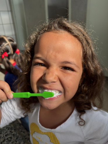 Foto 70: Saúde Bucal vai até as Escolas Municipais e particulares de Quatá