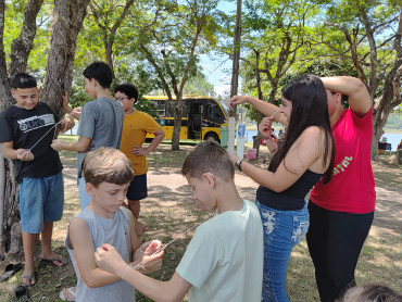 Foto 8: Prefeitura de Quatá promove Gincana Recreativa no Balneário de Rancharia