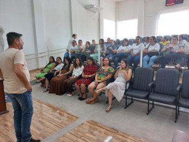 Foto 26: Palestra sobre Aleitamento Materno