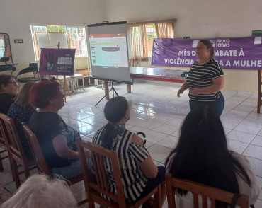 Foto 27: Ação Contra a Violência à Mulher: Agosto Lilás!