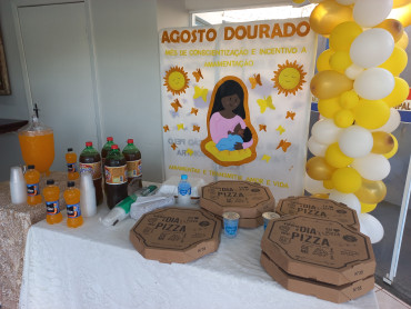 Foto 2: Palestra sobre Aleitamento Materno
